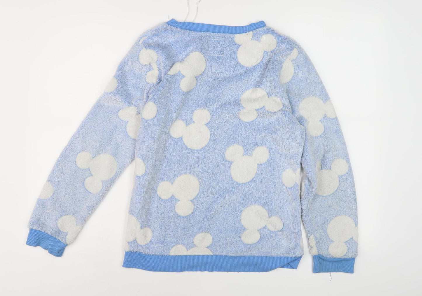 Disney XS Blue Mickey Pyjama Top - Unisex Adults