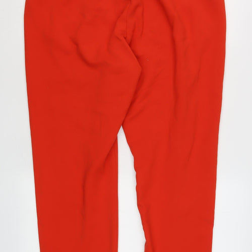 Great Plains Women's Red Jogger Trousers M