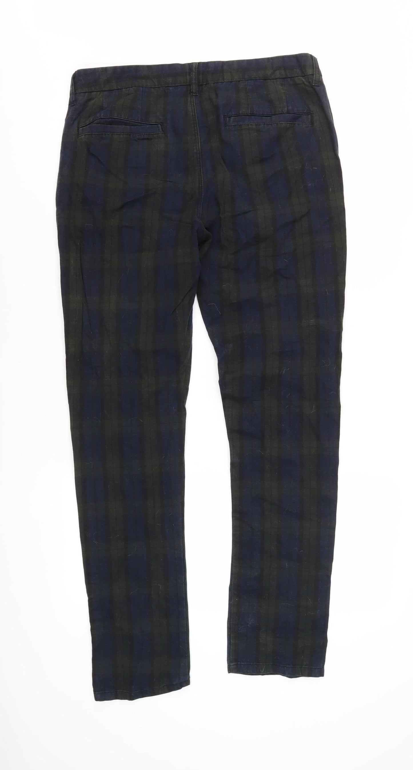 Topman Men's Multicoloured Skinny Chino Trousers 34