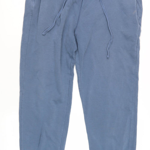 Hush Women's Blue Jogger Trousers, L - Casual Comfort