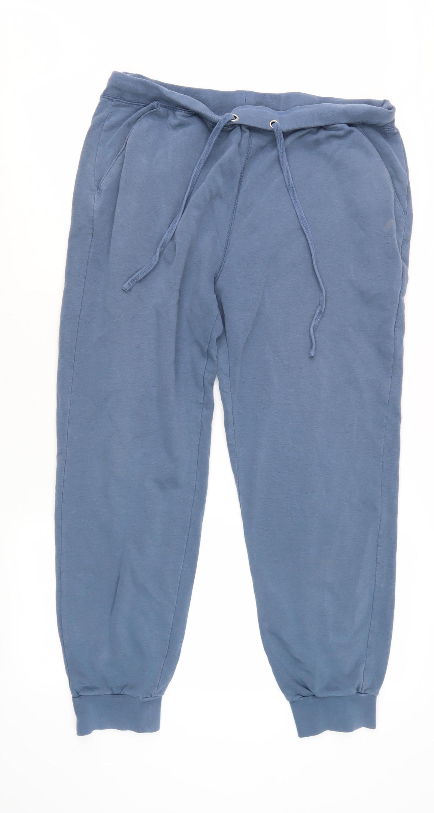 Hush Women's Blue Jogger Trousers, L - Casual Comfort