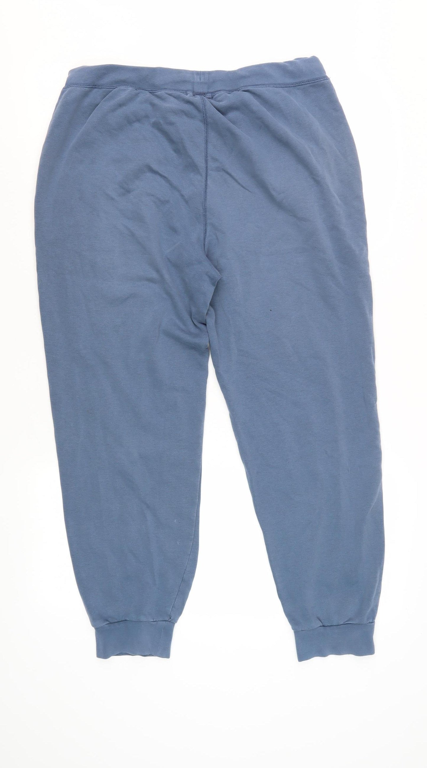 Hush Women's Blue Jogger Trousers, L - Casual Comfort