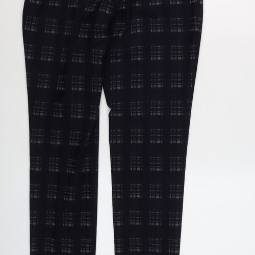 Next Women's Multicoloured Check Trousers S