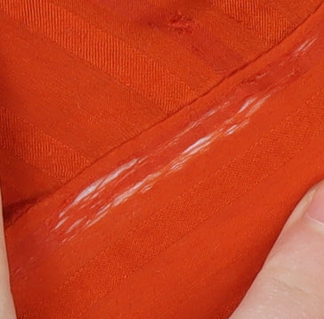 Zara Womens Orange Button-Up Collared Shirt Size 12