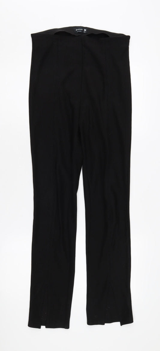 Stradivarius Women's Black Leggings, Size M