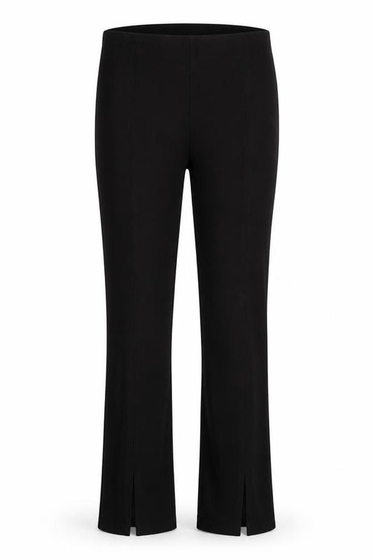 Front view of Stradivarius Women's Black Leggings, size M