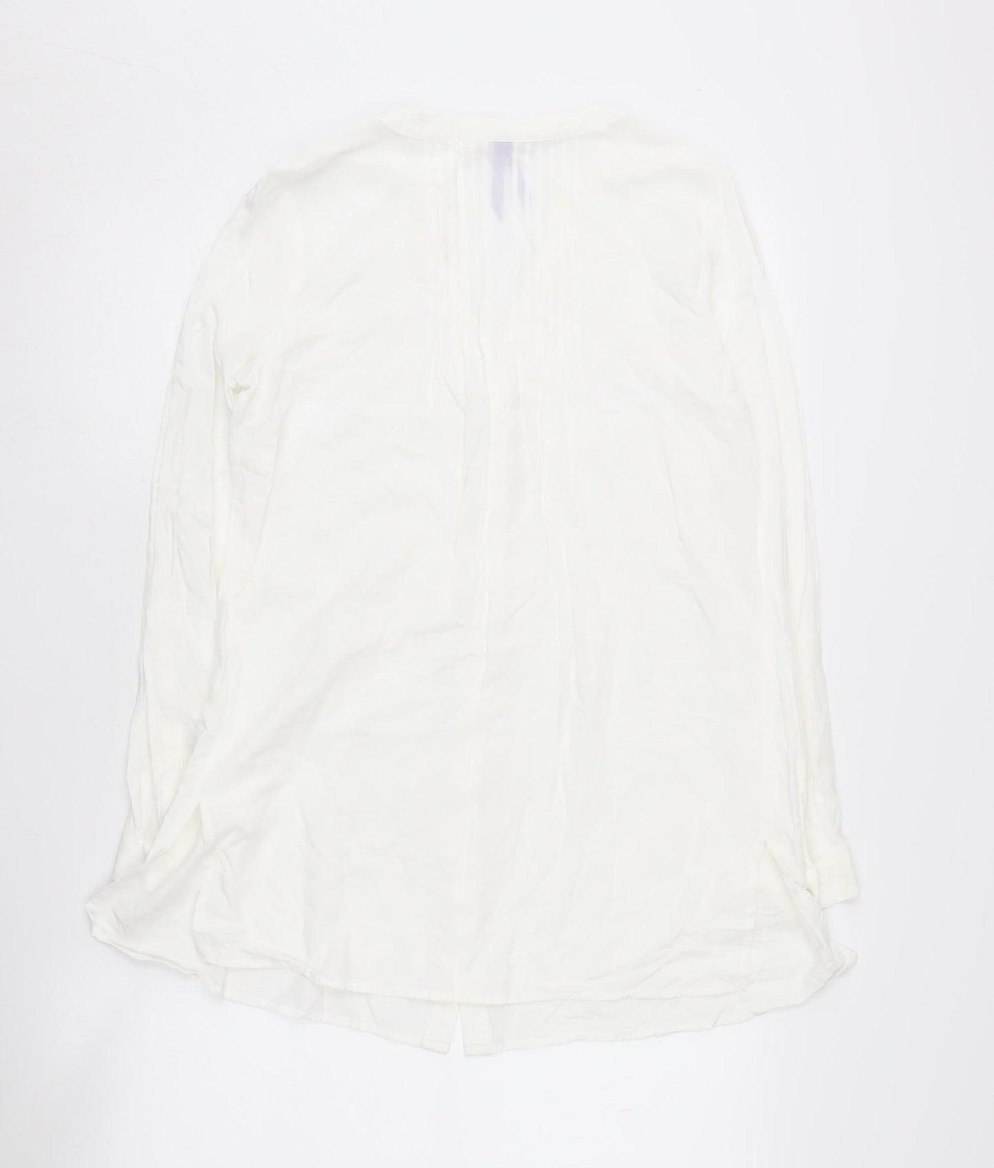 Séraphine Women's White Long Sleeve Button-Up Shirt