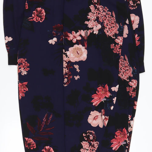 Girl In Mind Women's Multicoloured Floral Dress, Size 14