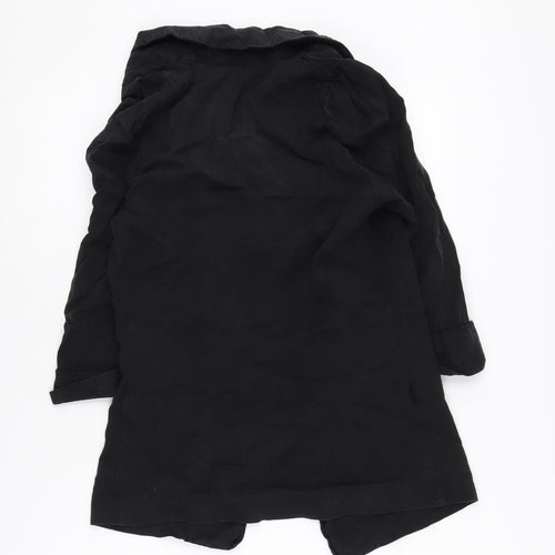 Warehouse Women’s Black Blazer, Size 6, Relaxed Fit