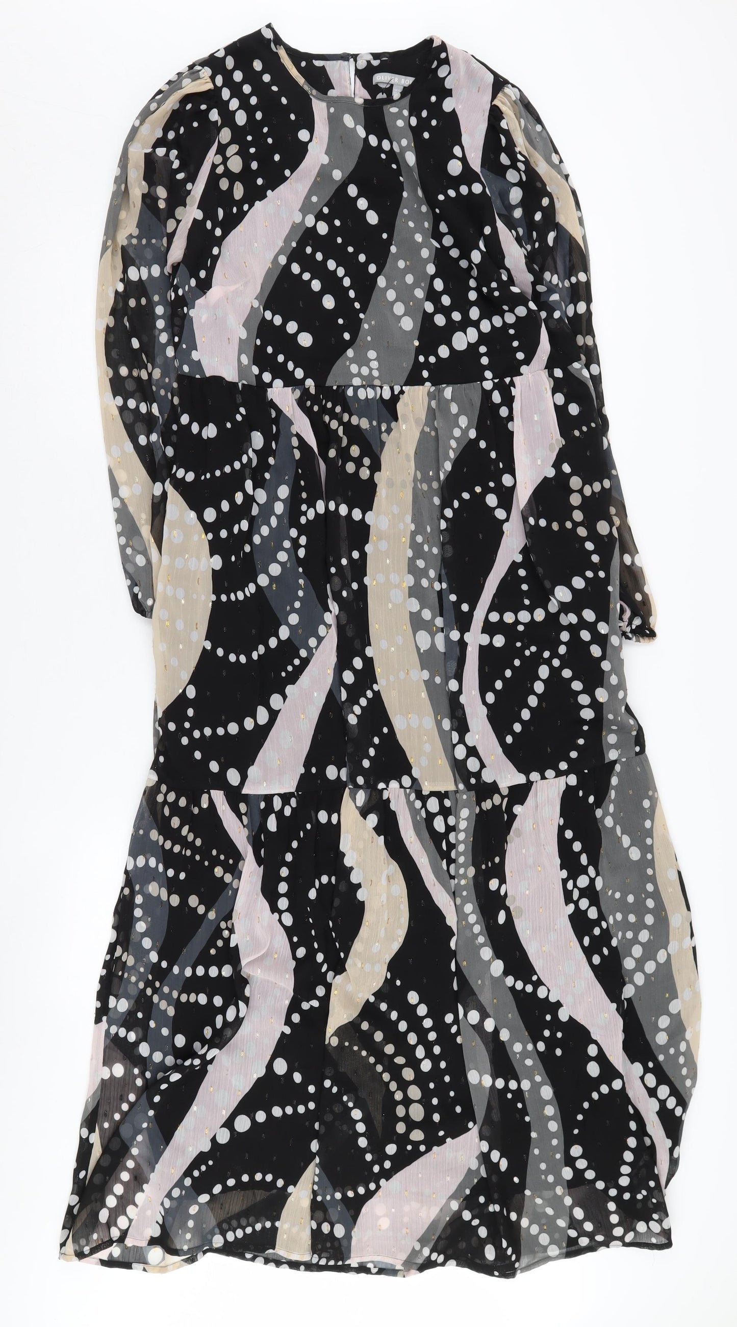 Oliver Bonas Women’s Geometric Long Sleeve Dress