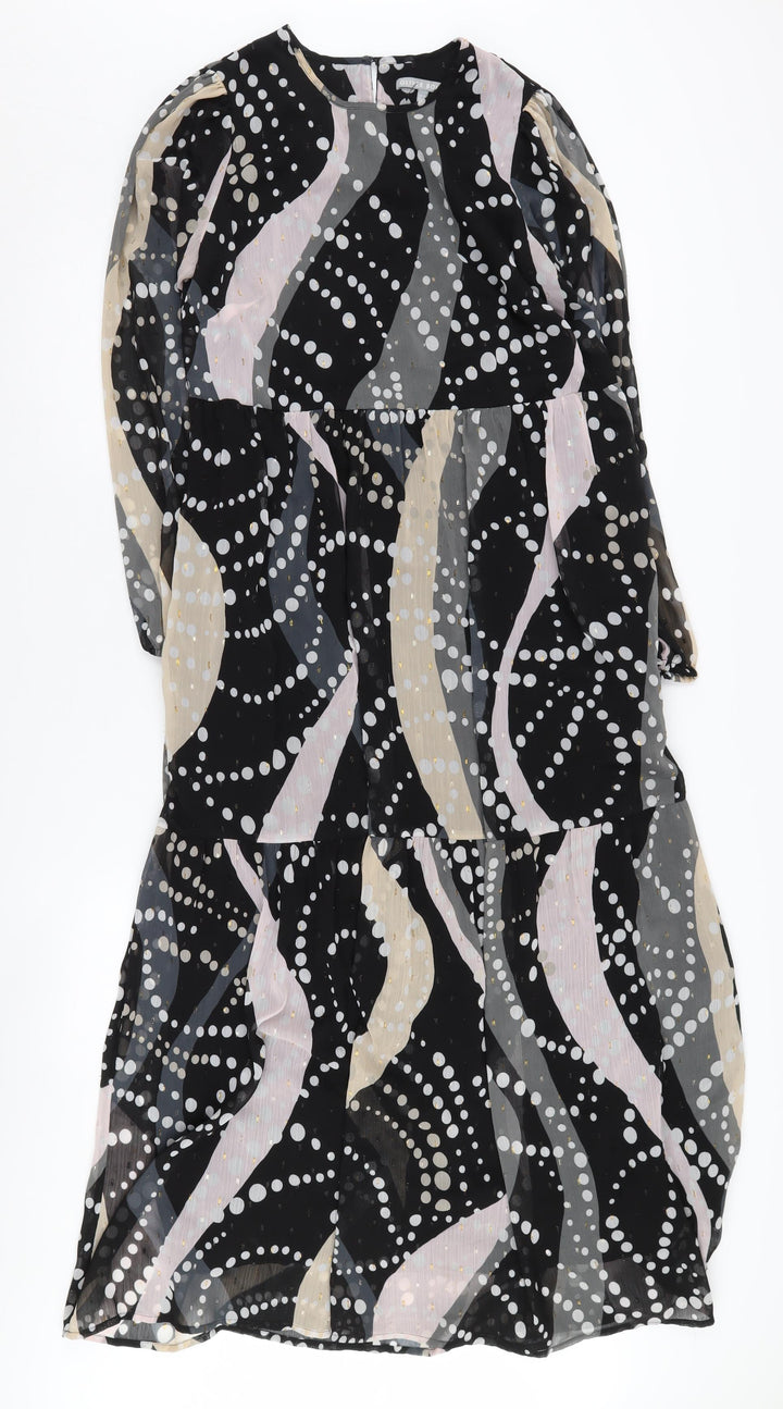 Oliver Bonas Women’s Geometric Long Sleeve Dress