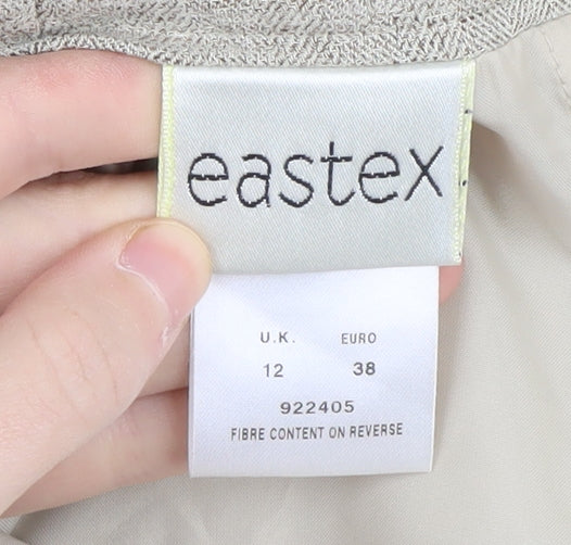 Eastex Beige Women's Midi Pencil Skirt Size 12