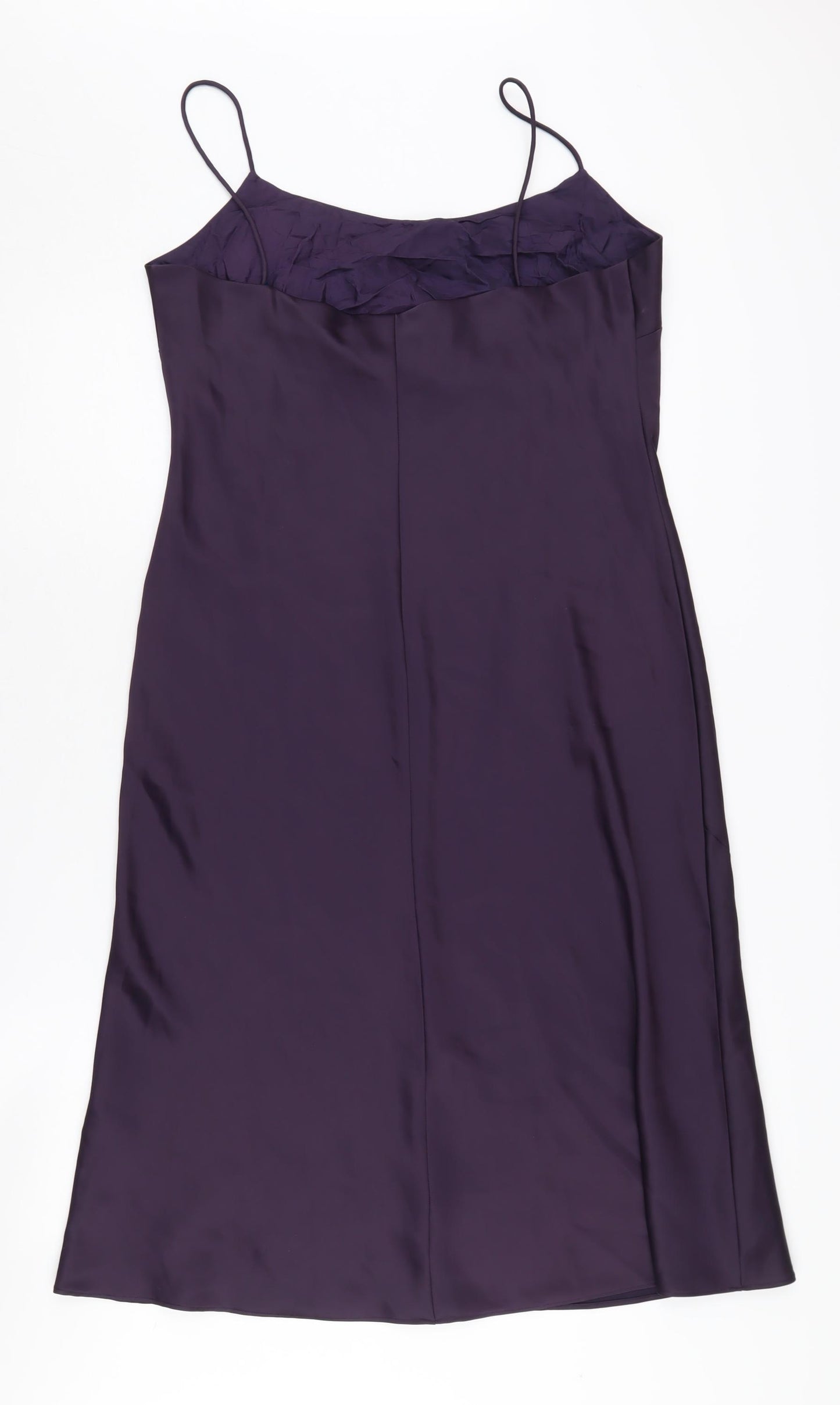 Debenhams Début Women's Purple Slip Dress, Size 14
