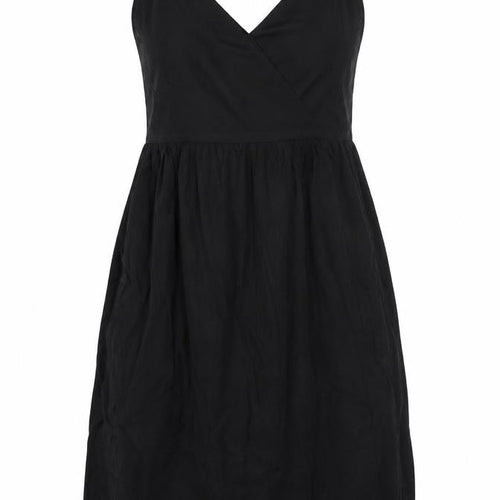 & Other Stories Women's Black V-Neck Strappy Dress Size 8