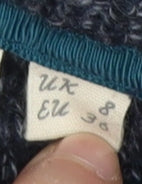 White Stuff Women's Blue Knit Cardigan Size 8