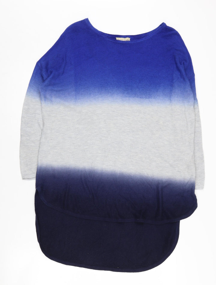 Phase Eight Women's Blue Pullover Jumper Size 8