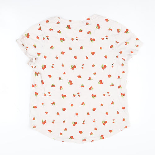 Old Navy Women's White V-Neck T-Shirt M