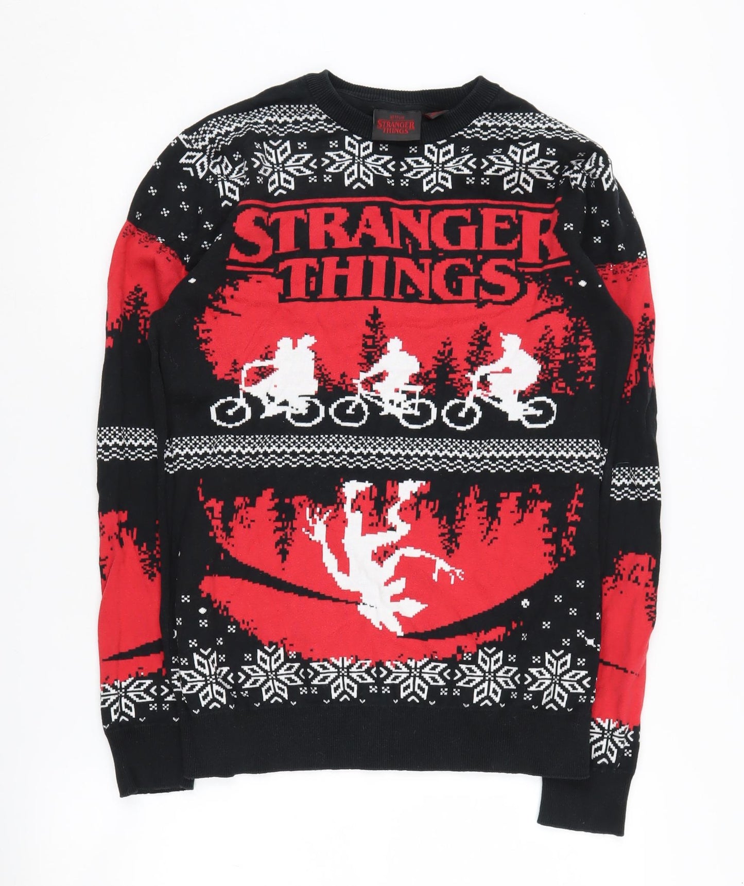 Stranger Things Unisex Adults Multi M Pullover Jumper