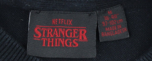 Stranger Things Unisex Adults Multi M Pullover Jumper
