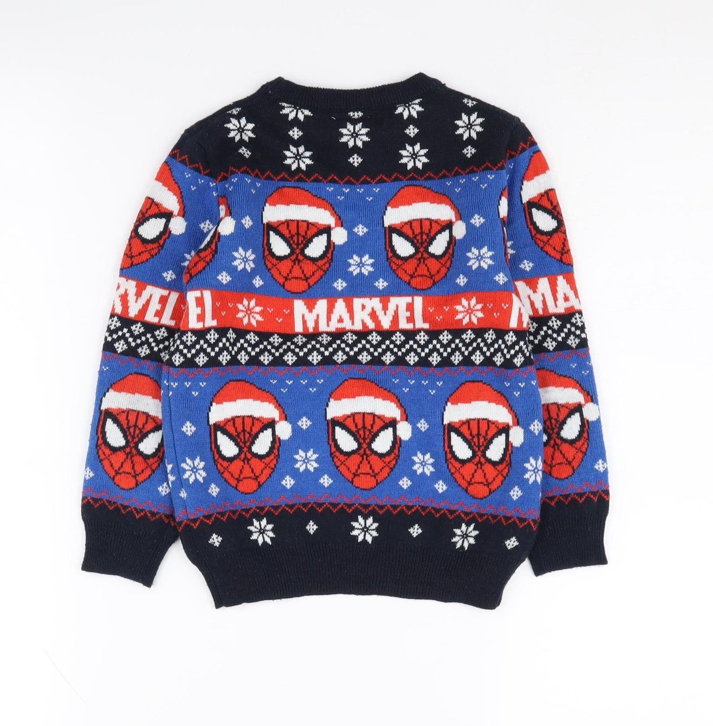 Marvel Spider-Man Boys Multicoloured Christmas Jumper 4-5 Years