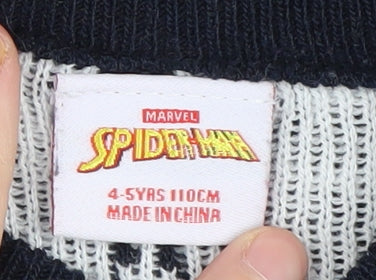 Marvel Spider-Man Boys Multicoloured Christmas Jumper 4-5 Years