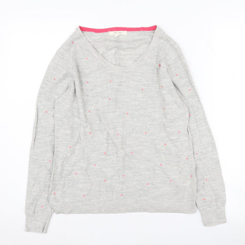 White Stuff Women's Grey Pullover Jumper Size 6