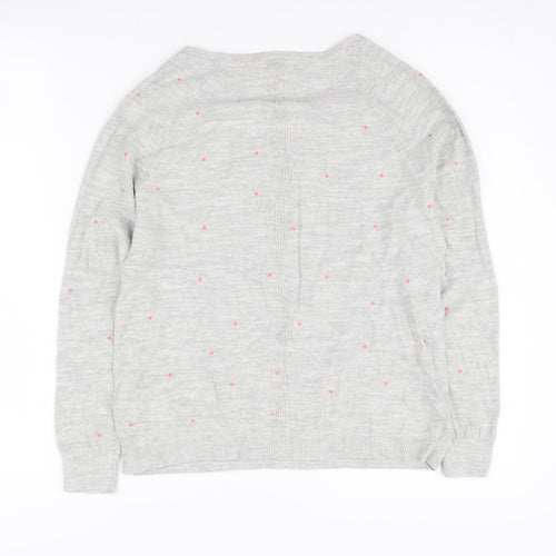 White Stuff Women's Grey Pullover Jumper Size 6