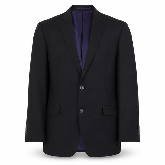Front view of Daniel Hechter Men's Blue Blazer Jacket, Size 40S