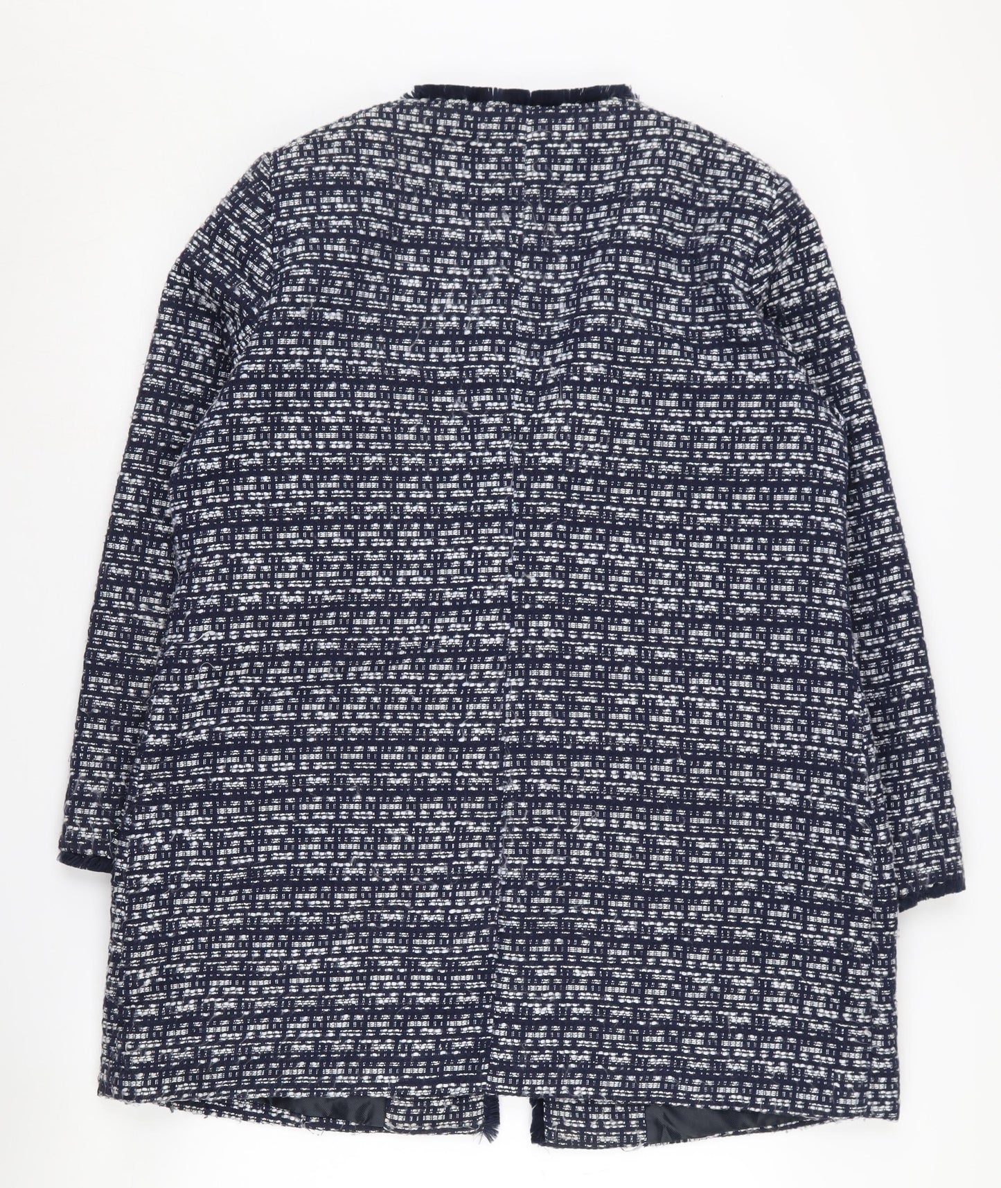 M&Co Women's Blue Petite Coat Size 16