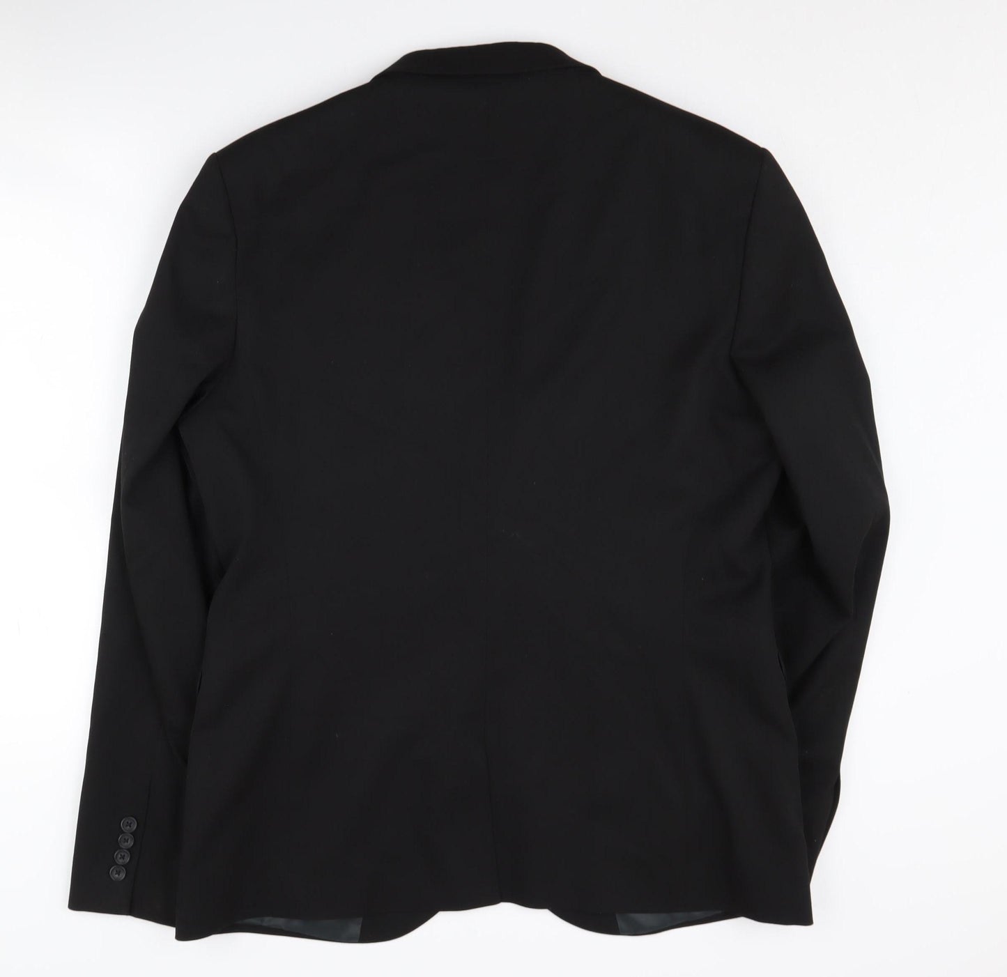 Next Men's Black Slim Fit Blazer - 44L - Formal Jacket