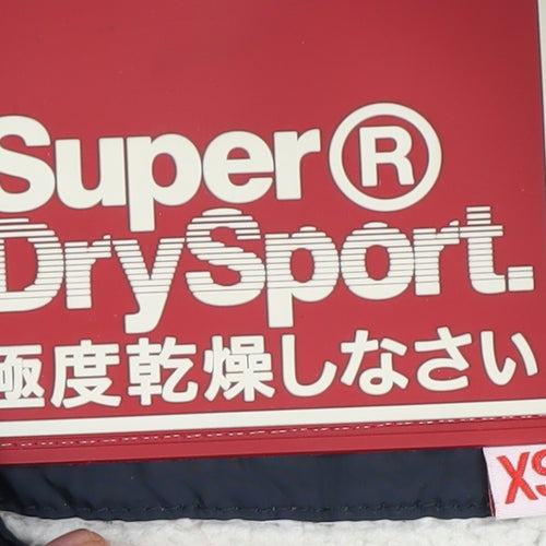 Super Dry Women's Blue XS Puffer Jacket