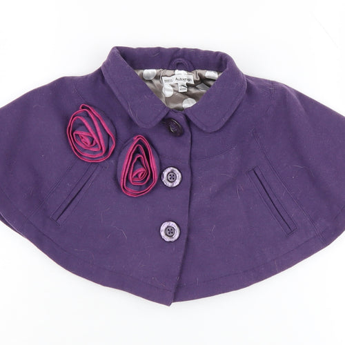 Marks and Spencer Purple Cape 12-18 Months Unisex Toddler