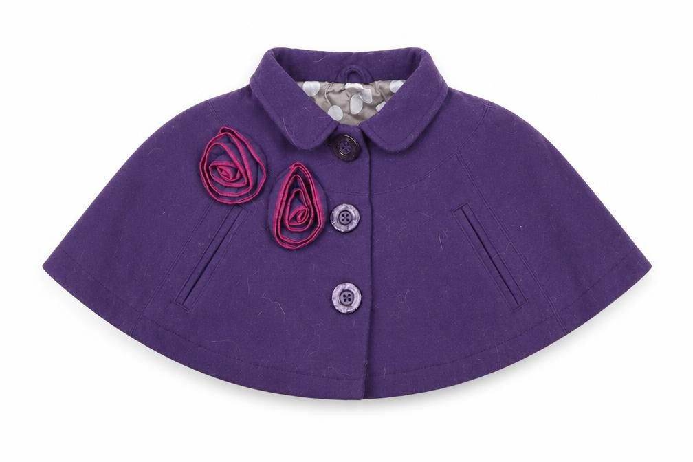 Marks and Spencer Purple Cape 12-18 Months Unisex Toddler