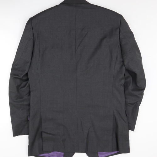 T.M.Lewin Men's Grey Blazer, Size 42L