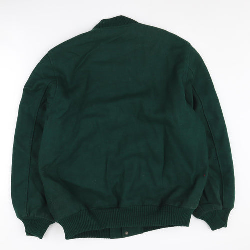 Stick Willie's Green Varsity Jacket, Medium, Unisex