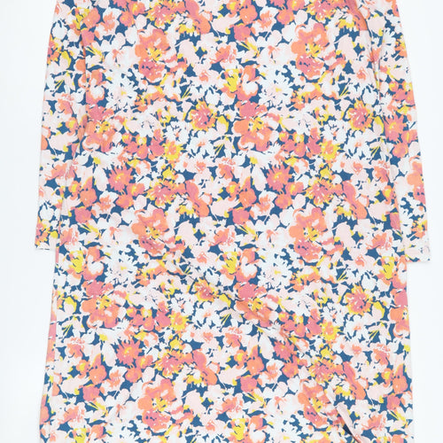 Lands' End Women's Floral Long Sleeve Dress L