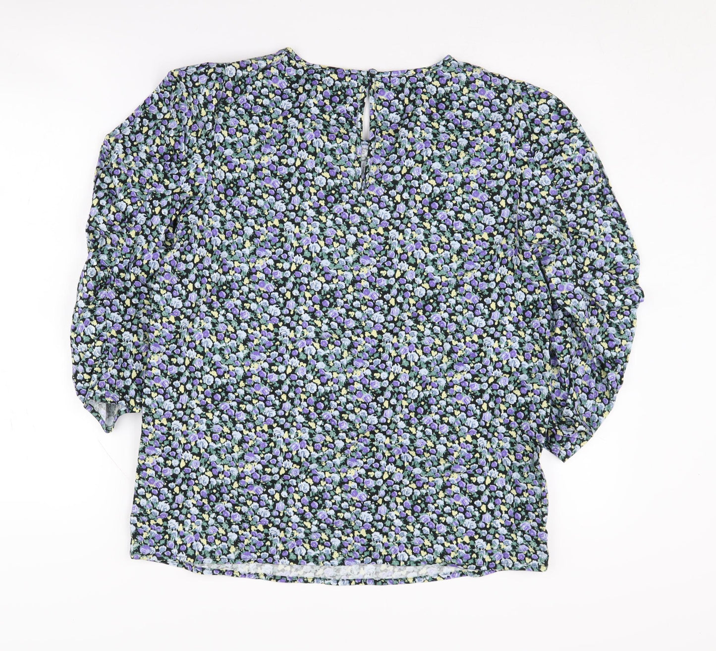 VILA Women's Multicoloured Floral Blouse Size 10