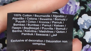 VILA Women's Multicoloured Floral Blouse Size 10