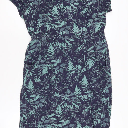 White Stuff Women's Multicoloured Floral Dress, Size 10