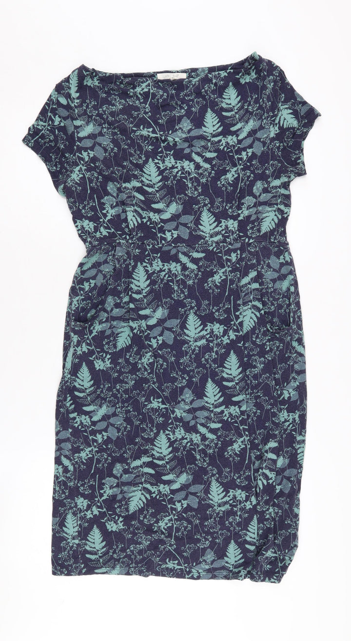White Stuff Women's Multicoloured Floral Dress, Size 10