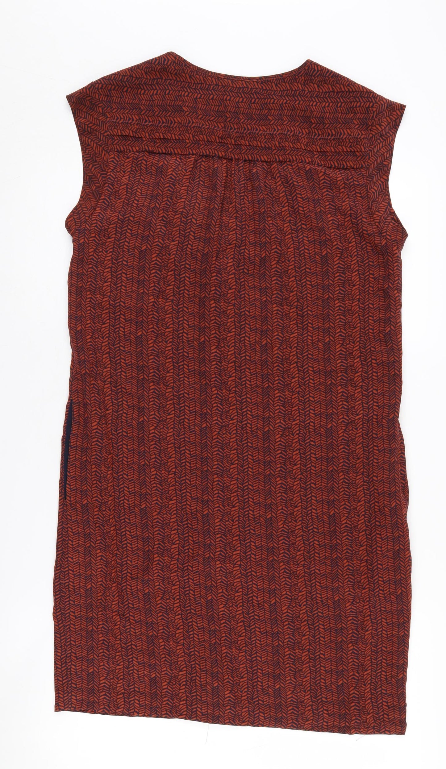 Whistles Women's Multicoloured Silk Shift Dress Size 8