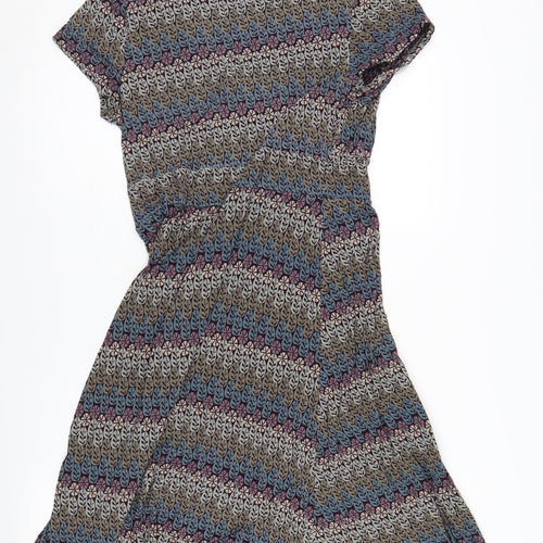 Seasalt Women's Multicoloured Viscose Dress Size 12