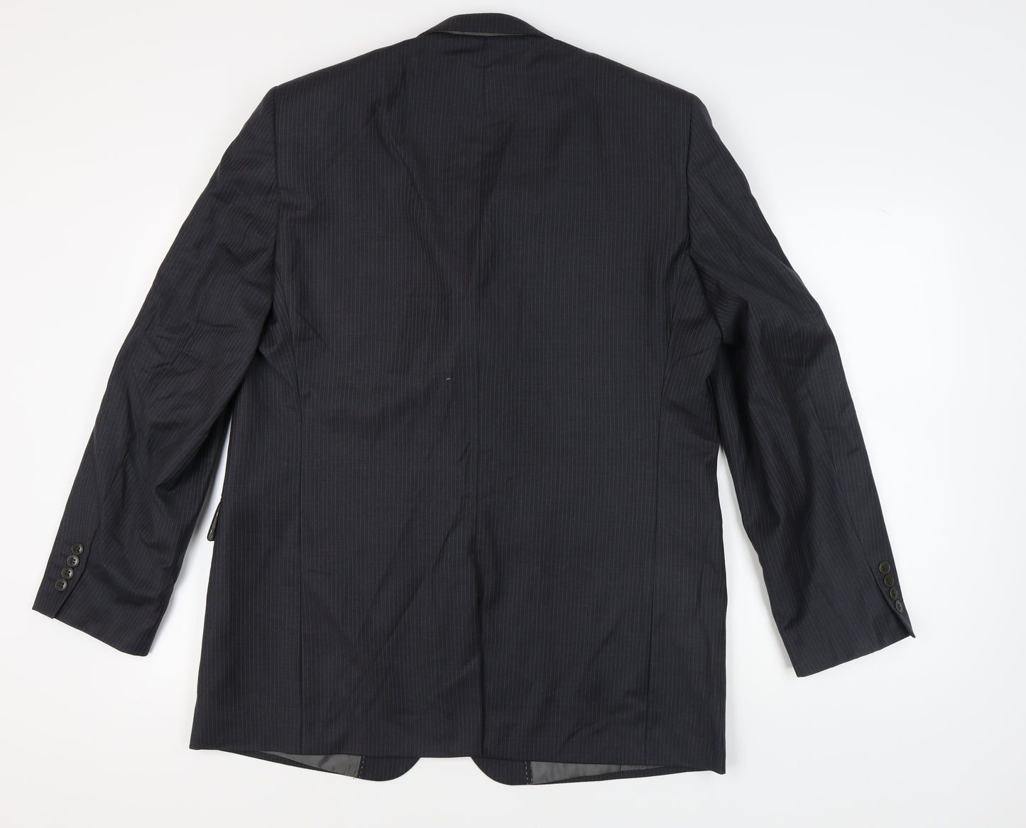 Pierre Cardin Grey Men's Long Blazer 44L Striped
