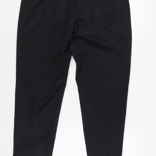 Marks and Spencer Men's Black Wool Trousers, Size 36