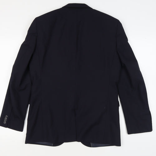 Next Men's Blue Blazer Jacket 40R Formal Wear