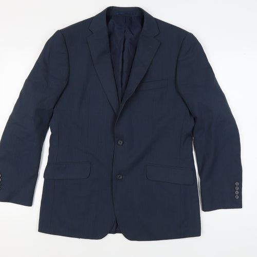 Brook Taverner Men’s Blue Blazer - 38 Regular
