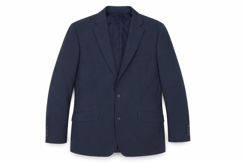 Front view of Brook Taverner Men’s Blue Blazer - 38 Regular