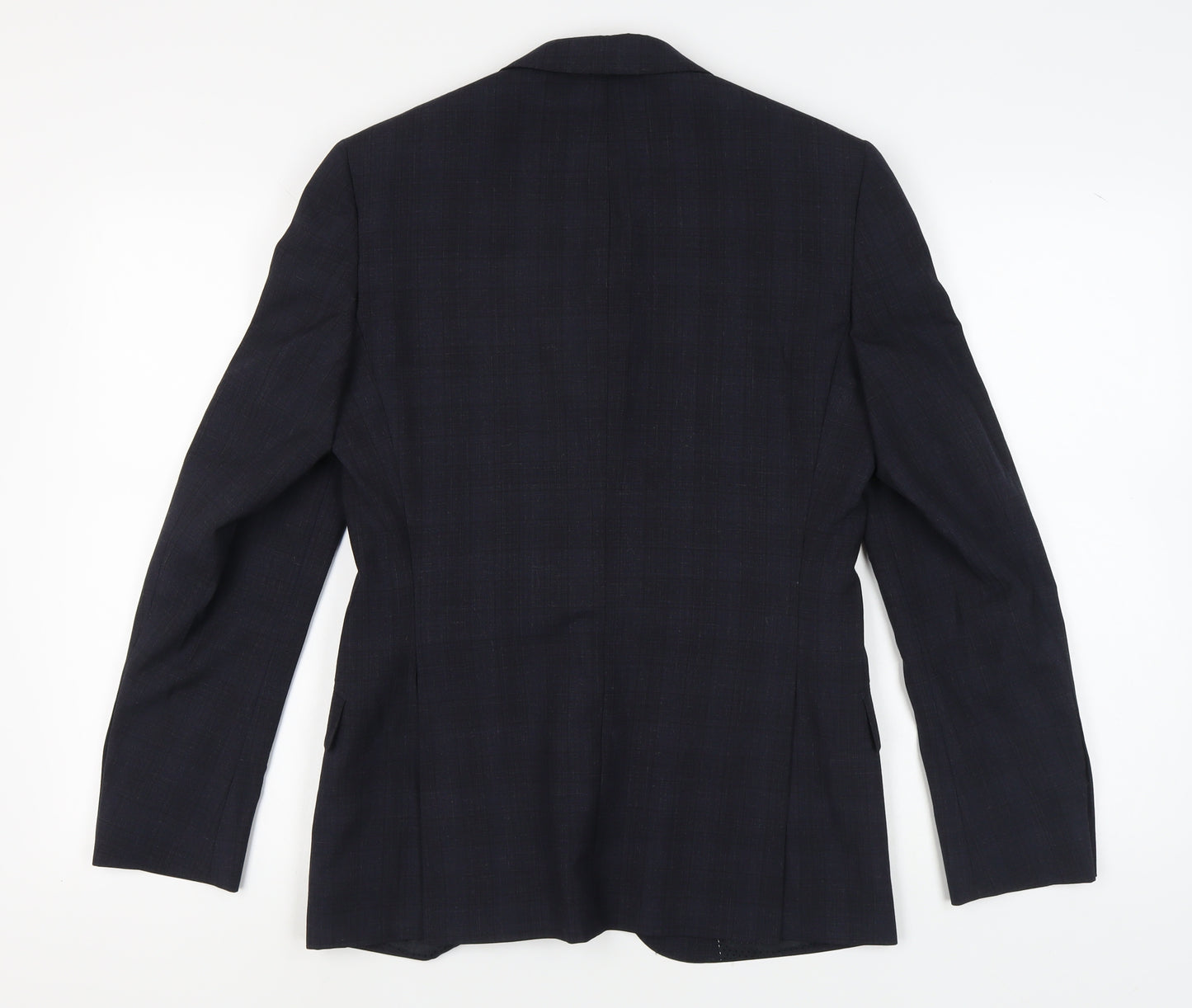 Kin by John Lewis Men's Blue Check Slim Fit Blazer 36R