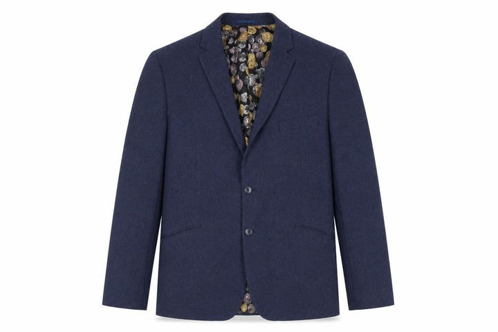Gianni Feraud Men's Blue Blazer Jacket, Size 48