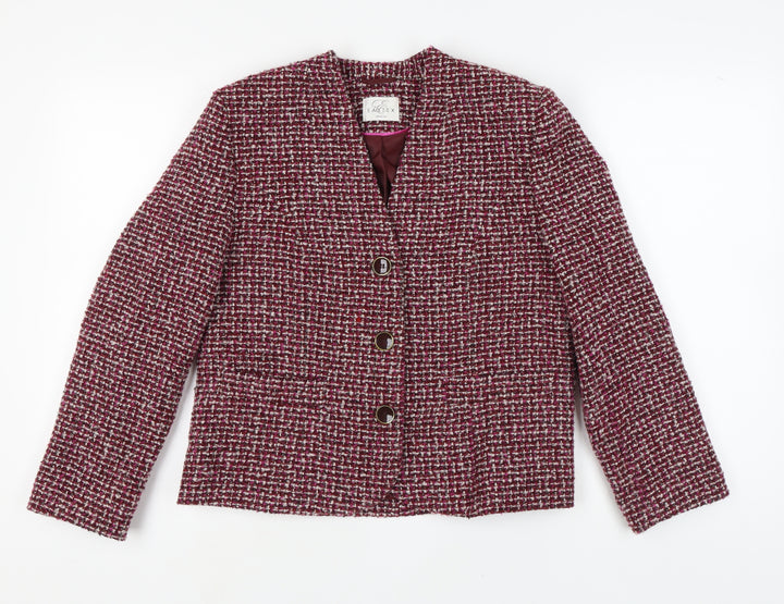 Eastex Women's Multicoloured Size 14 Blazer